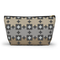 World's Fair Accessory Pouch w T-bottom in Brown